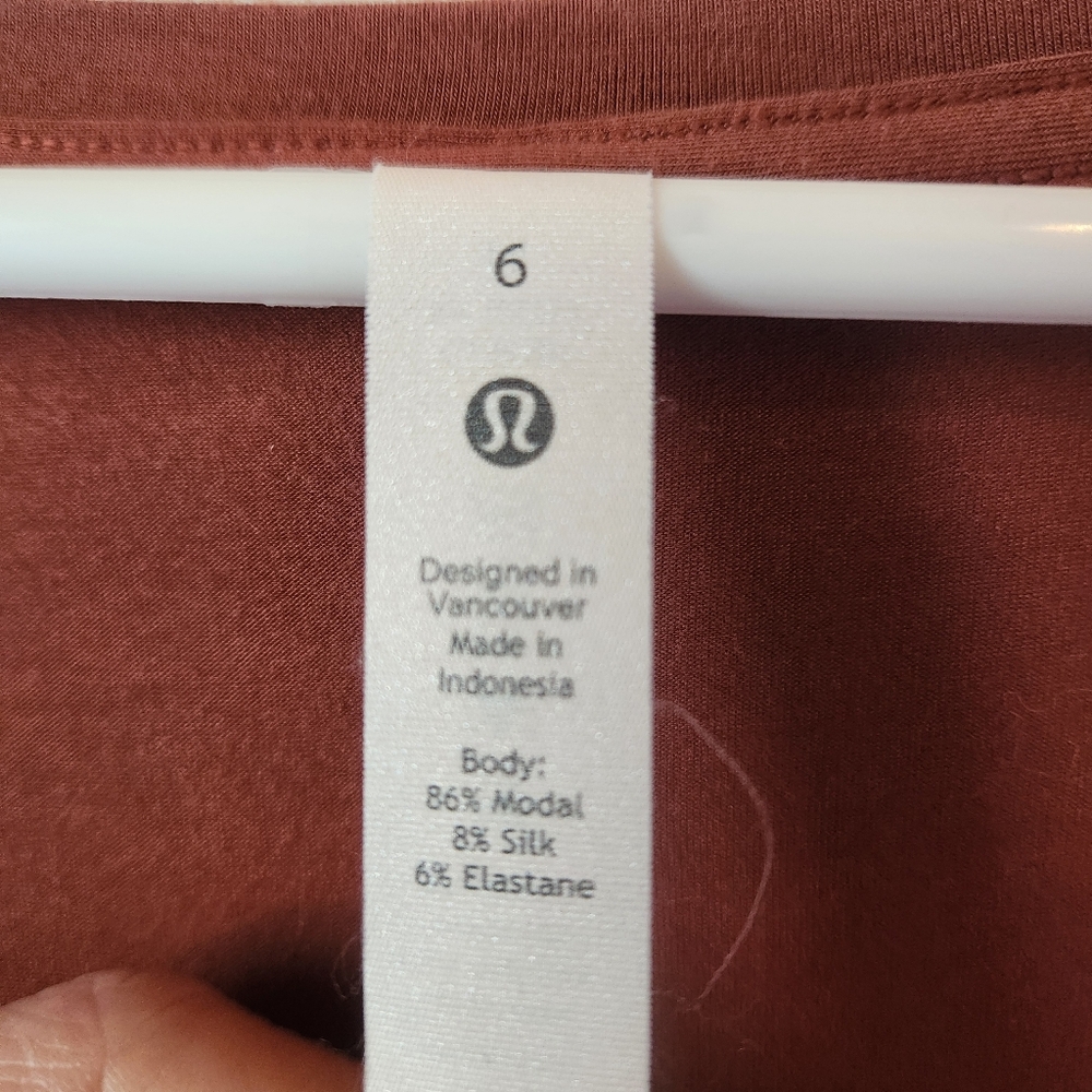 Lululemon Up For Down Time Flowy Top - Picture 5 of 6
